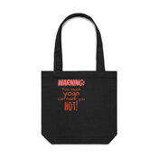 Homewares Too Much Yoga Canvas Tote