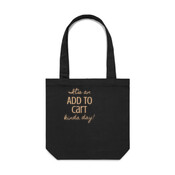 Homewares Add to Cart Canvas Bag